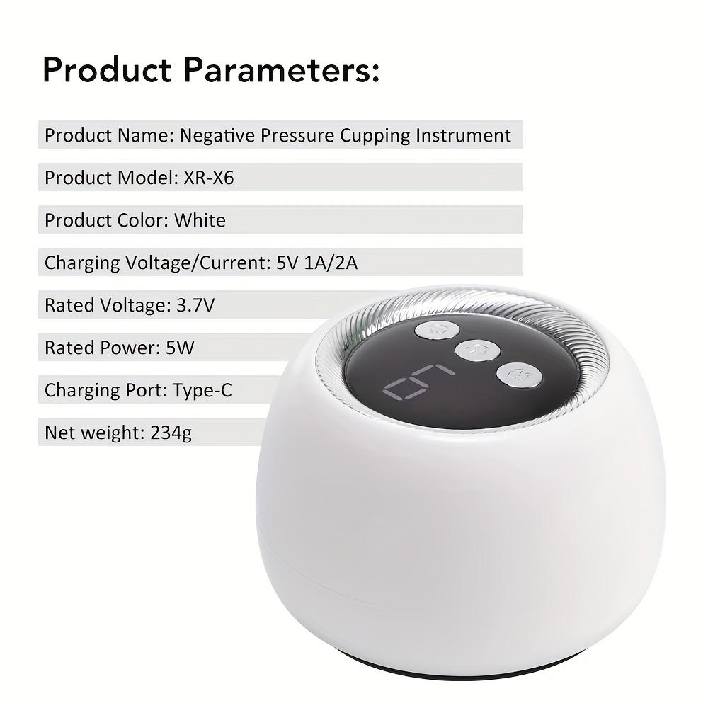 4in 1 Electric Scraping Instrument 9 Hot Compress Cupping Vacuum Suction Cupping Machine Dredge Meridians Remove Dampness