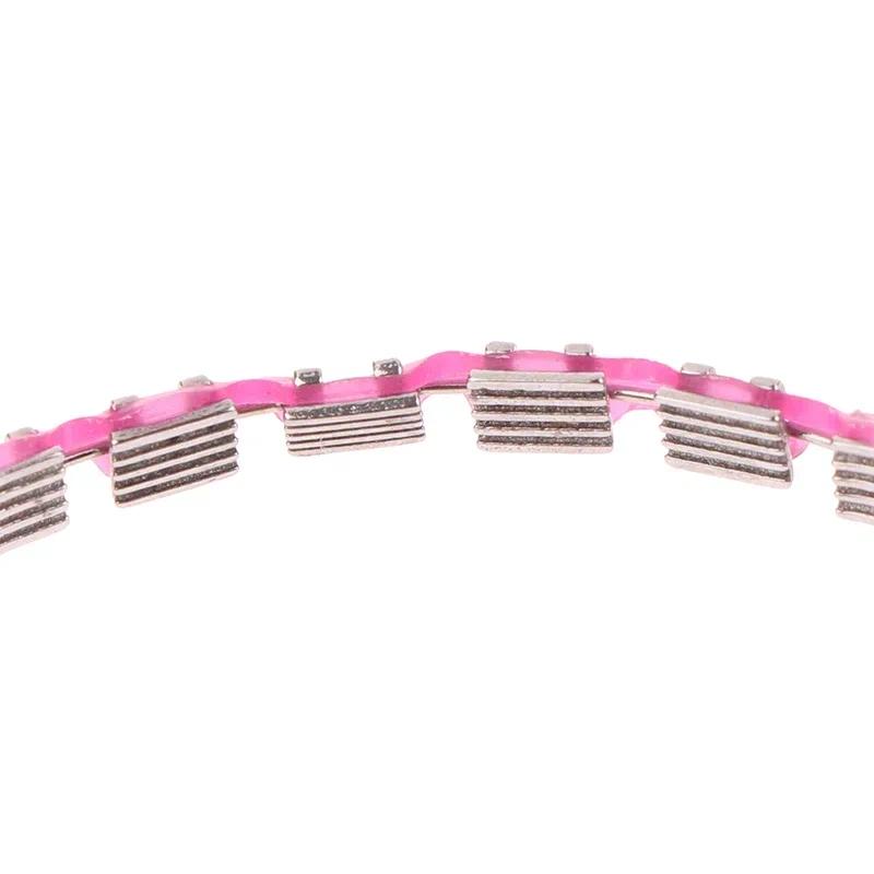 1 Pair Fashion Braces Colorful Temporary Tooth Decoration with Metal Wires Metal Bracket Orthodontic Ligature Ties High Quality 1 Pair Fashion Braces Colorful Temporary Tooth Decoration with Metal Wires Metal Bracket Orthodontic Ligature Ties High Quality