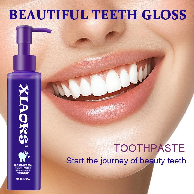XIAOKS Clean & Fresh Toothpaste - Unlock Your Beautiful Teeth Gloss Oral Hygiene Essentials Bad Breath Killer