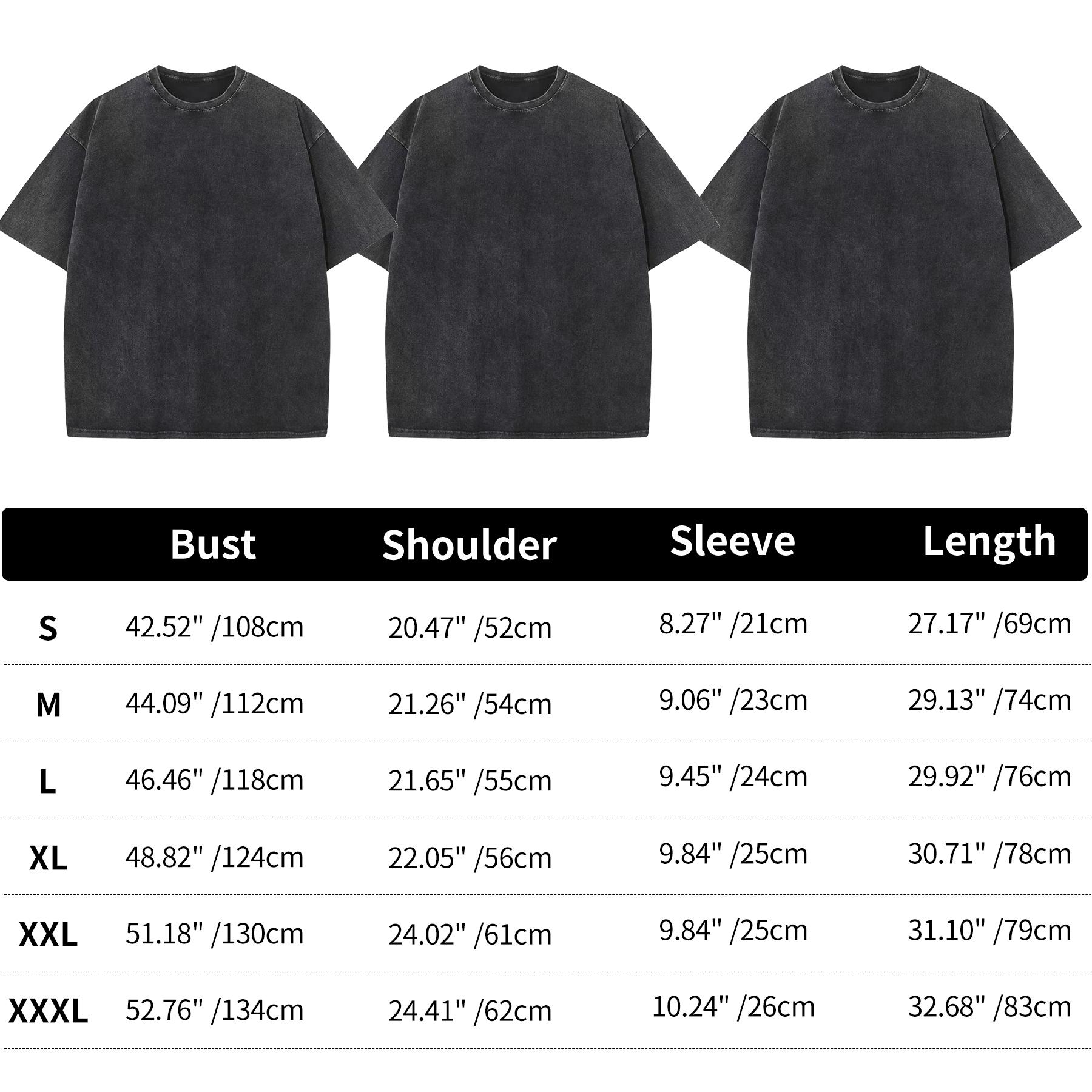 Yimoon Oversized Tshirts for Women Acid Wash Unisex Loose Fit Vintage Cotton Heavyweight T Shirts Baggy Tees