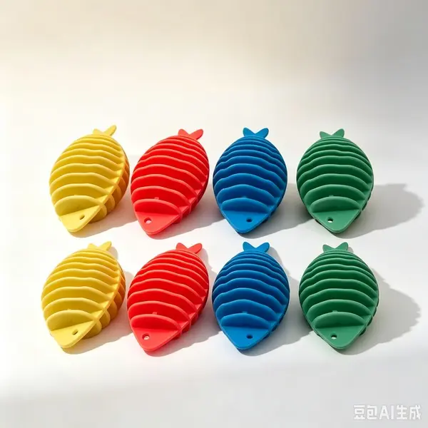 12PCS Reusable TPR Fish-Shaped Laundry Balls, Anti-Tangling Washing Machine Scrub Balls for Lint, Hair & Dirt Removal, Home Laundry Tools Accessory