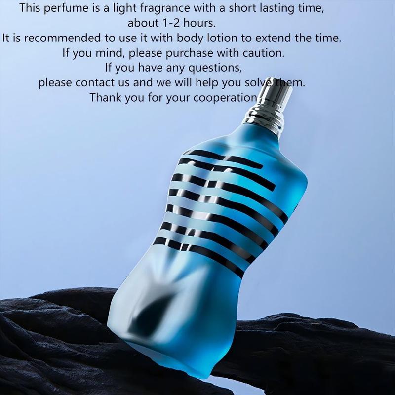 Men's Perfume Naked Man Scent Long-Lasting Light Ocean Gentleman Cologne Daily Use Date Gift 100ML Large Capacity