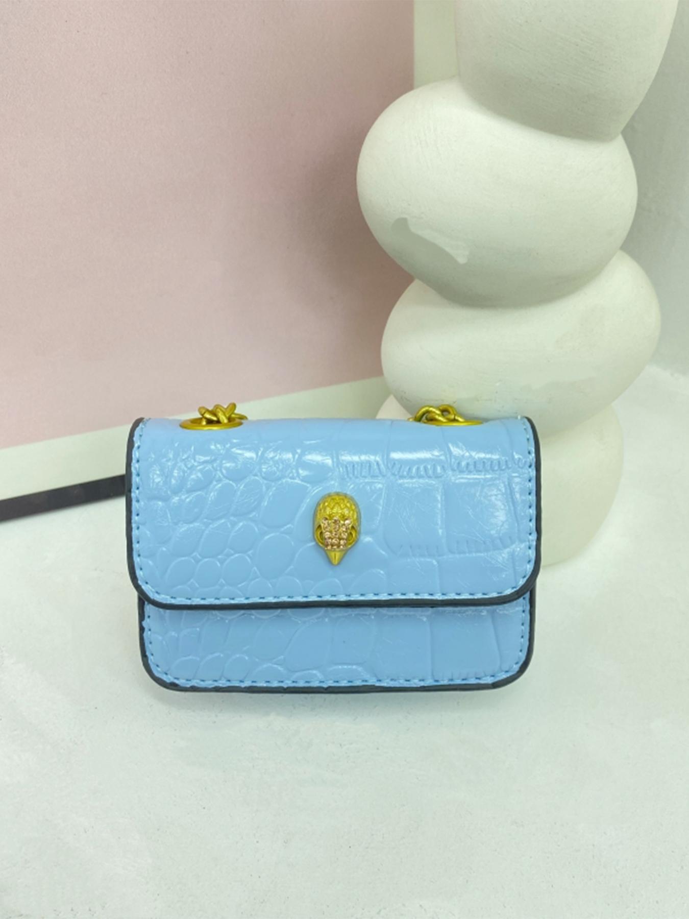 Elegant Mini Crossbody Shoulder Bag for Women, Magnetic Closure, Letter Pattern, Versatile Daily Use, Travel, Commute