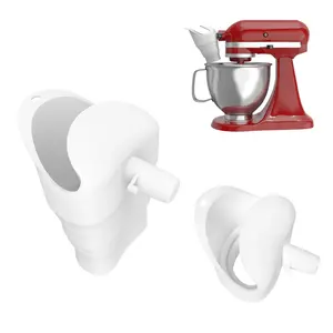 The versatility of the Silicone Flour Funnel for KitchenAid Stand Mixers Replacement Parts is durable and easy to clean