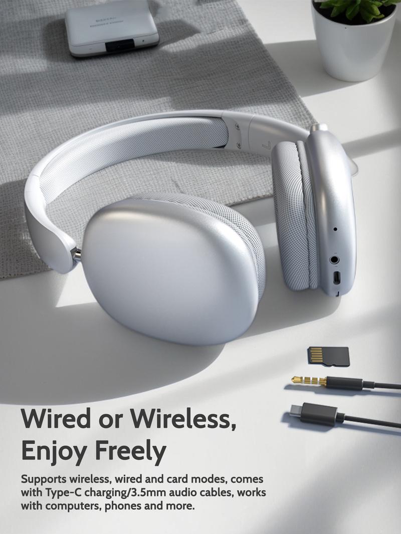 Wireless Over-ear Headphone,Bluetooth-compatible Headset For Sports,Gaming