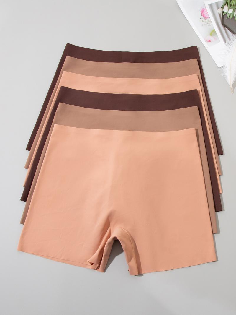 Women's Solid Color One-piece Underwear, Seamless Breathable Comfortable Underwear for Daily Wear, Ladies Underwear for All Seasons, Breathable Seamless Knicker