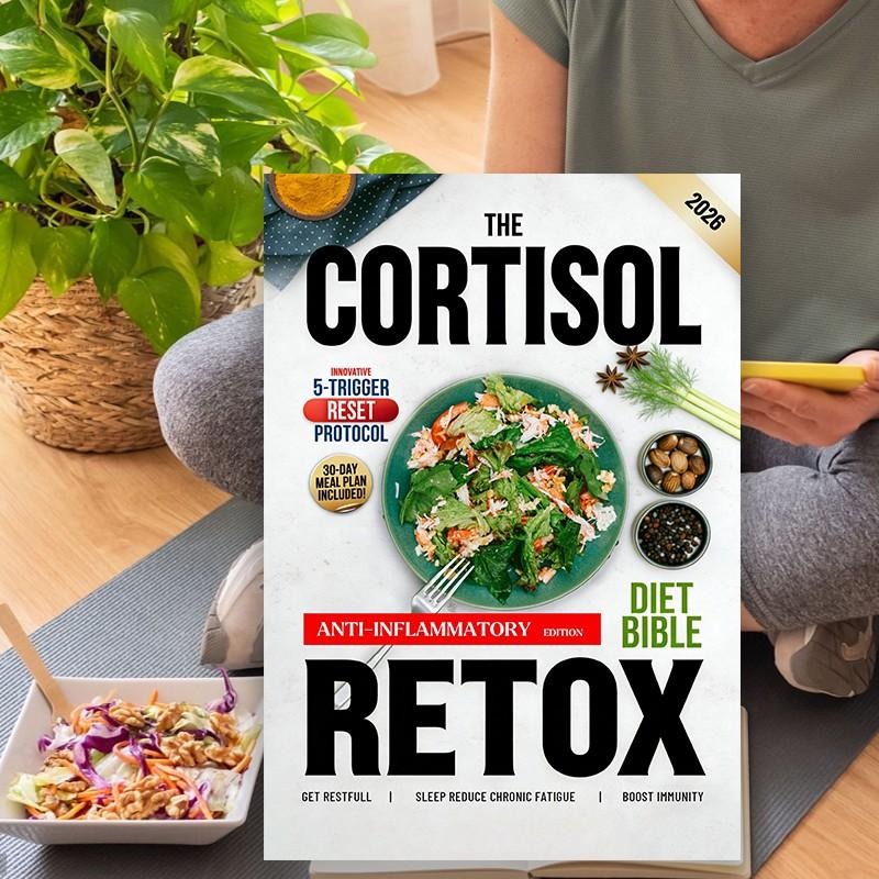 The Cortisol Detox Diet Bible: 3 in 1 | A 30-Day Plan Built on the Innovative 5-TRIGGER RESET PROTOCOL to Balance Hormones, Restore Energy and Achieve Lasting Weight Loss