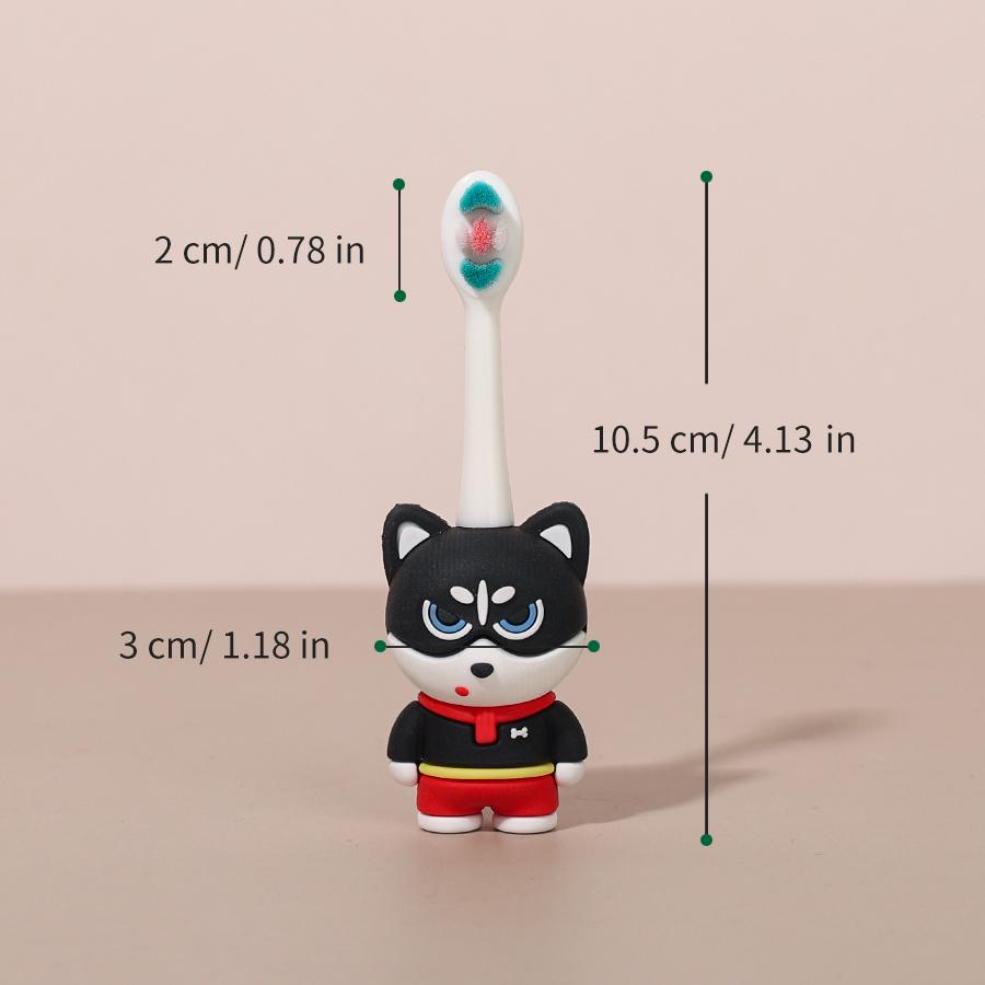 Baby Toothbrush Set, Soft Bristles Gentle Oral Care, Ideal for Infants & Toddlers, Promotes Healthy Gums, Easy Grip Design