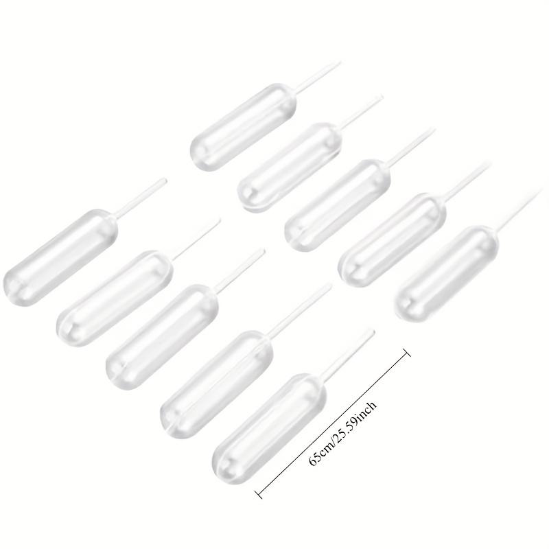 50/100PCS Mini Dropper Disposable Jam Dropper for Cupcakes Sauce Squeeze Transfer Pipettes Dropper Dessert Stuffed Cake Decor