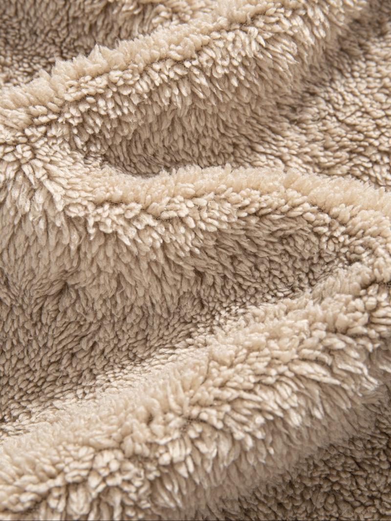 Men's Colorblock Fleece Hoodie Sweatshirt with Pockets, Cold Weather Warm Casual Sports Jacket, Men's Fashionable Pullover