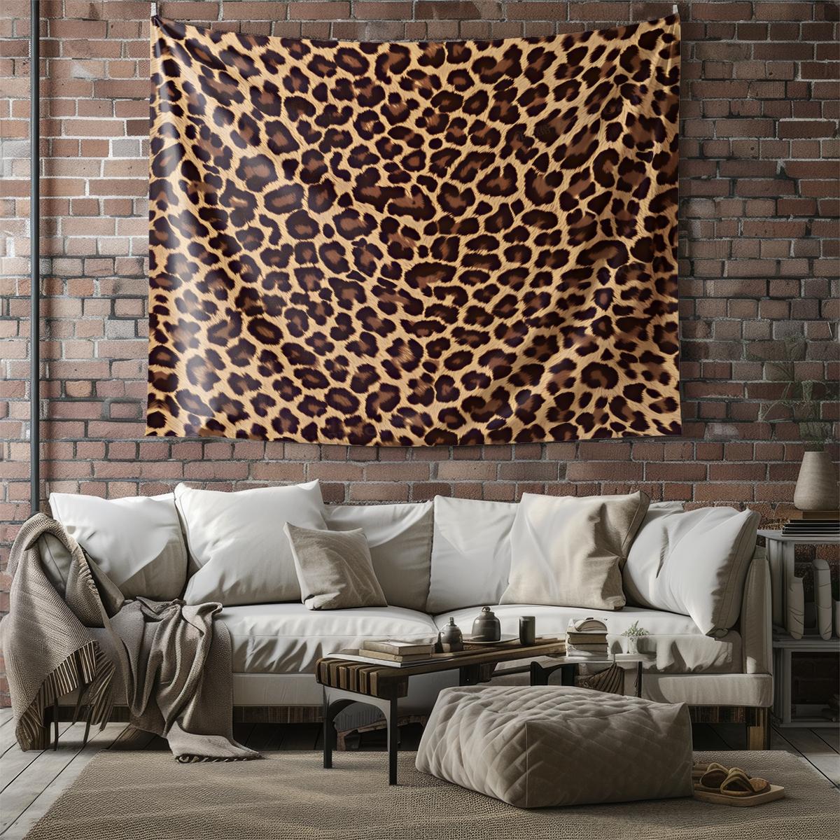 Leopard Print Tapestry, Multiple Styles, Soft Lightweight Durable, Wall Hanging Decor for Bedroom Living Room, Suitable for All People, Ideal Gift Choice