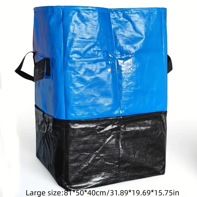 Moving Bag with Durable Handle and Secure Drawstring Closure, Large-Capacity Foldable Space-Saving Storage Tote Bag for Moving, Travel and Dormitory Use, Storage Carrying Bag