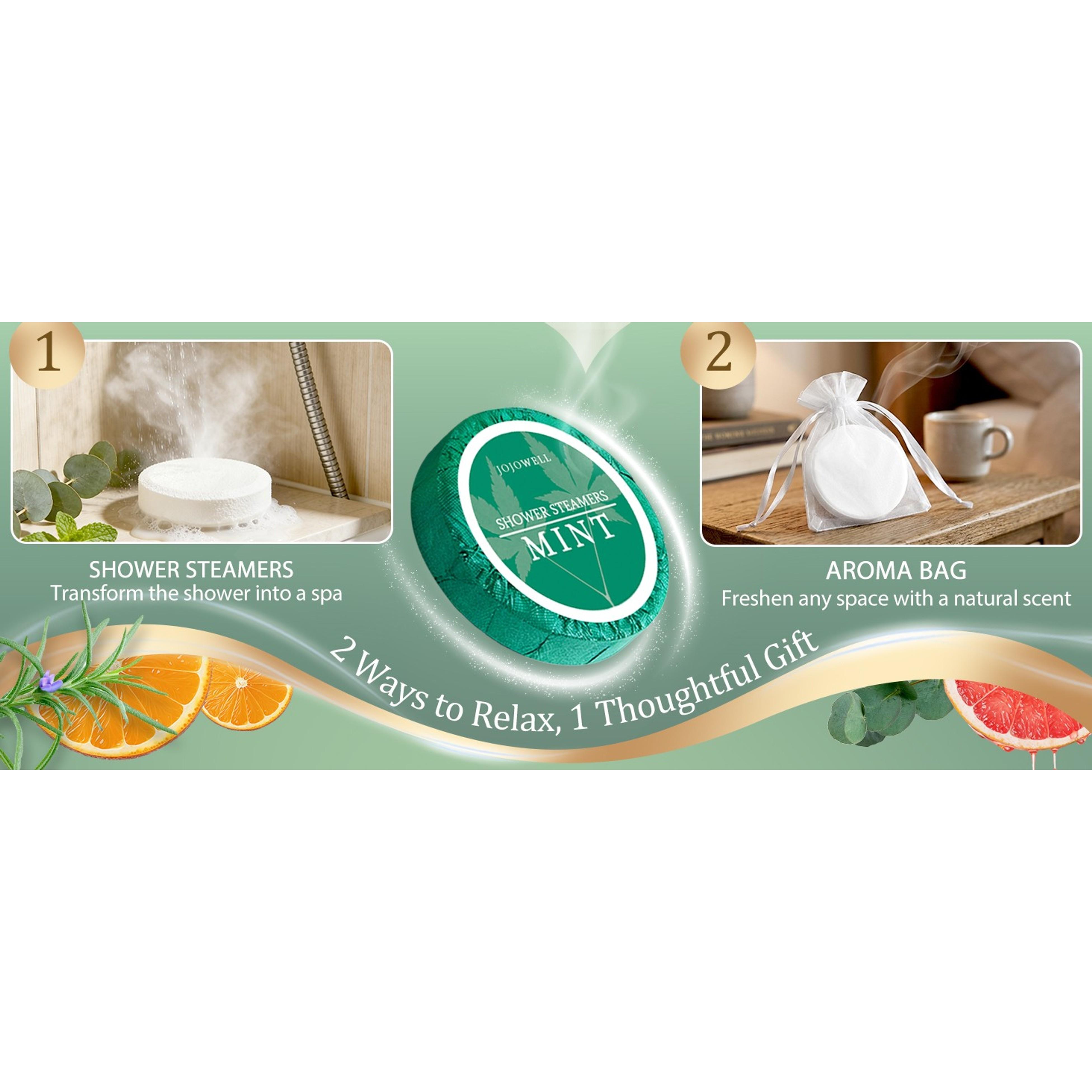 Shower Steamers Aromatherapy - 18 Pack Birthday Gifts for Women & Men, Mom Wife Grandma Sister Her Teens, Self Care with Natural Essential Oils Relaxation Home SPA Shower Steamers Aromatherapy - 18 Pack Birthday Gifts for Women & Men, Mom Wife Grandma Sister Her Teens, Self Care with Natural Essential Oils Relaxation Home SPA