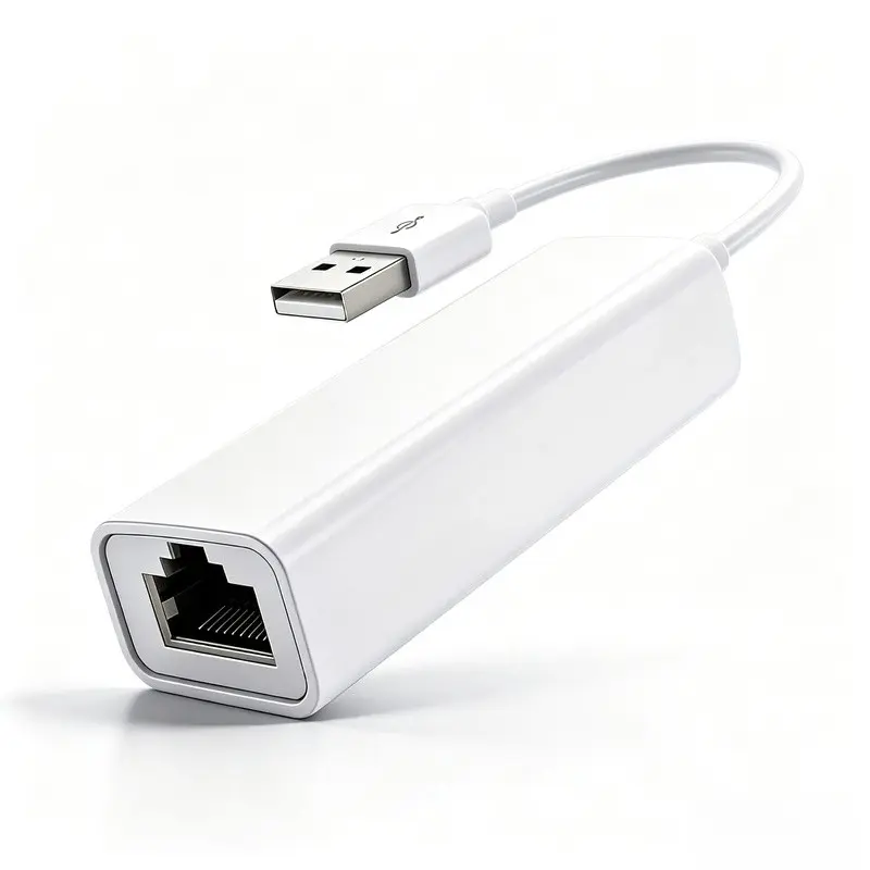 Type-C/USB to Rj45 Ethernet Adapter, USB Universal Fit, 100mbps High-Speed, Plug-And-Play, Compatible with MAC, Tablet, Switch, Portable, Stable Connection