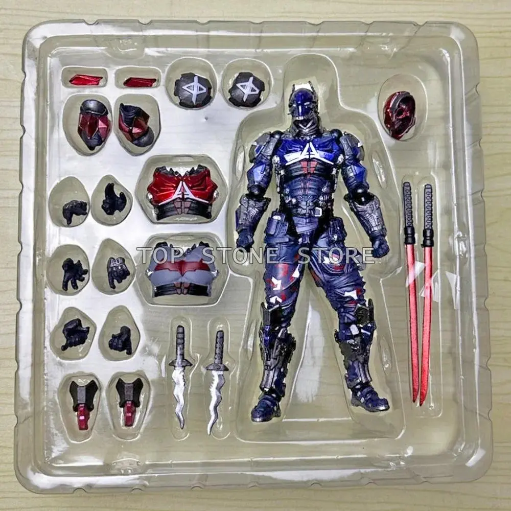 Revoltech Arkham Knight Action Figure 17cm Amazing Yamaguchi Jason Todd Robin Figures PVC Movable Collection Model Toys Gifts