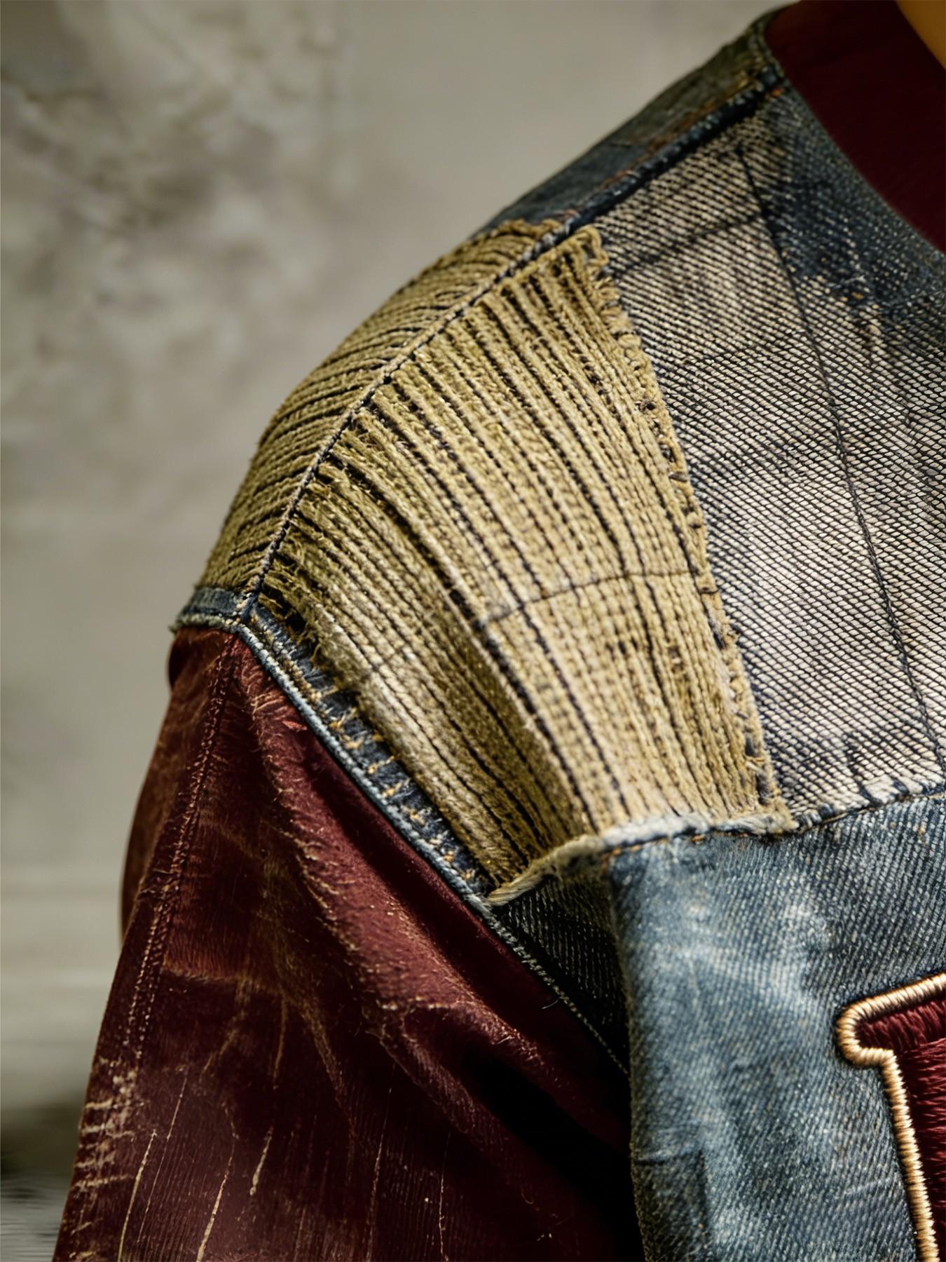 Vintage Patchwork T-Shirt, Bright Colors, Comfortable Wear, Jesus Cross Faith Pattern, Round Neck, Casual Daily Wear