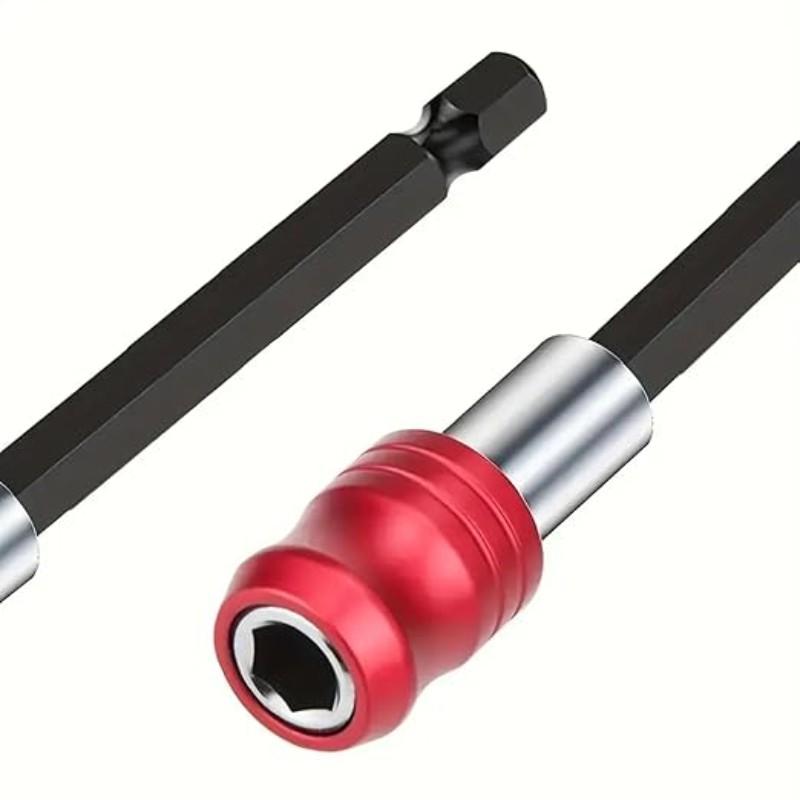 3 Piece Drill Bit Extension Set, Quick Release Magnetic Screwdriver Holder, Impact Driver Bits Kit, 1/4 Inch Hex Shank Adapter, Tool Accessories