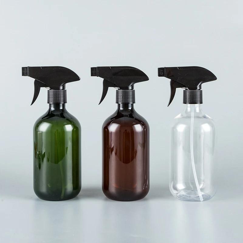 500ML Plastic Spray Bottle Large Capacity High Pressure Moisturizer Empty Container Plastic Travel Bottle for Water Can Hair Stylist Hairdressing