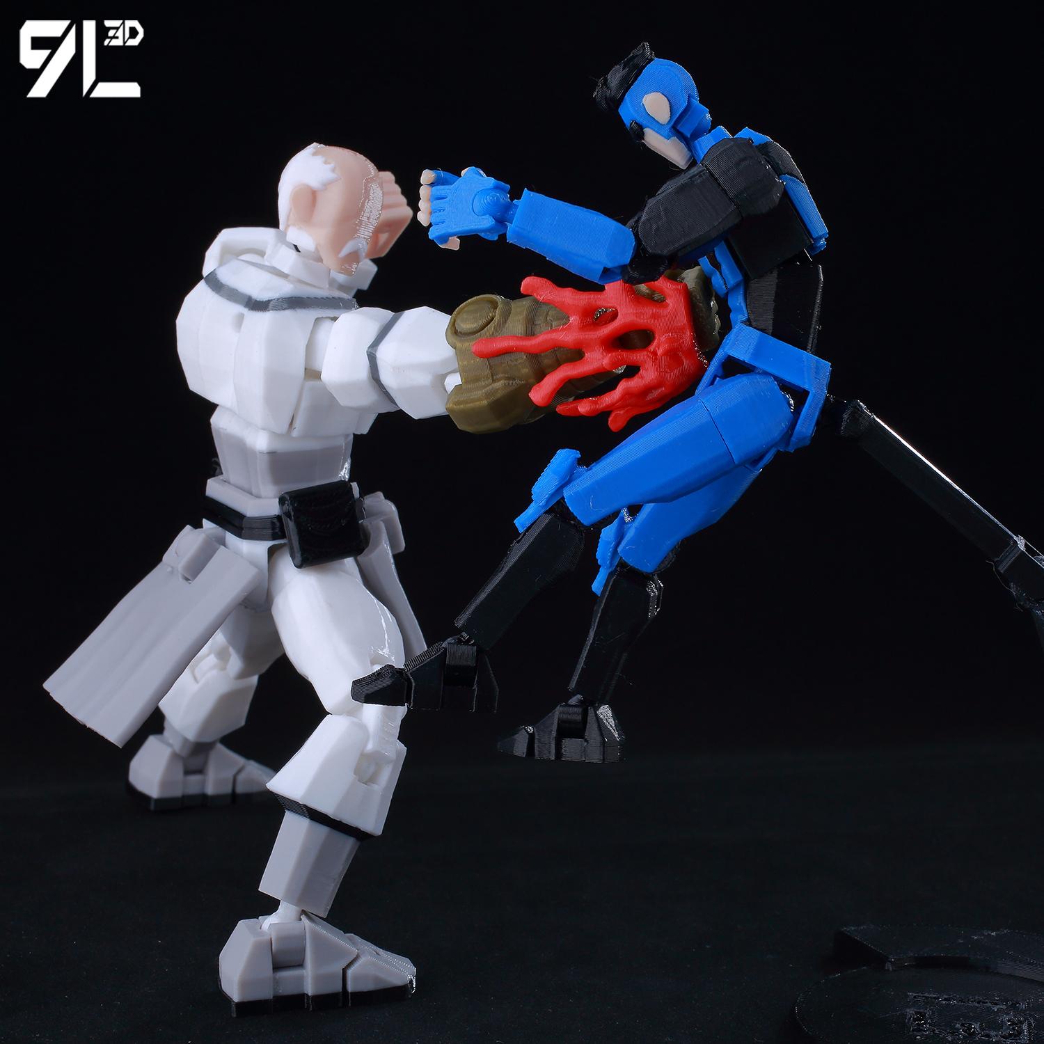 9L 3D Invincible Boy Lucky13 Dummy13 Conquer Invincible Mark Titan13 T13  Anime Action Figure Model Collectible Children's Gifts