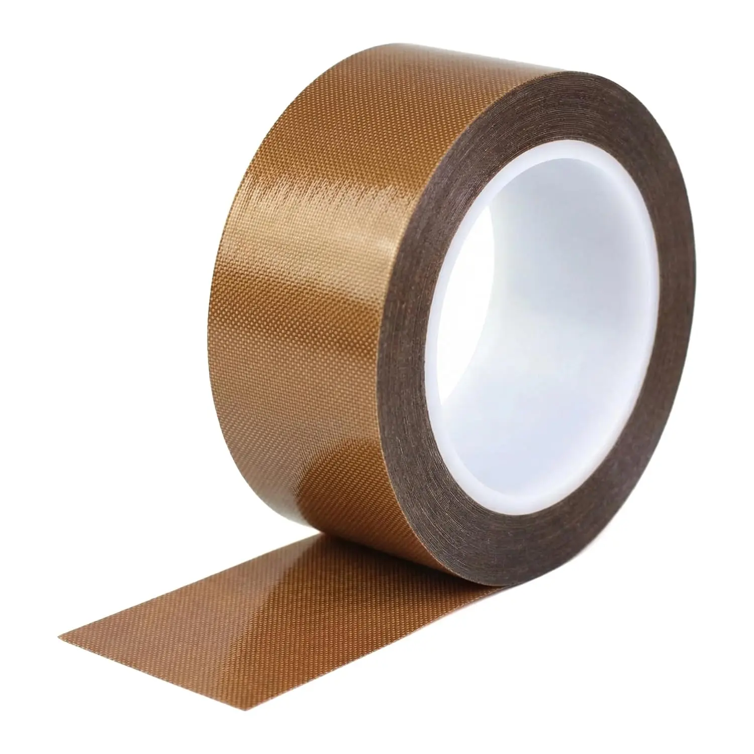 Teflon PTFE Tape, 1 in x 33 ft | High Temp Heat-Resistant Adhesive Tape for Impulse Sealers and Heat Sealing Machines