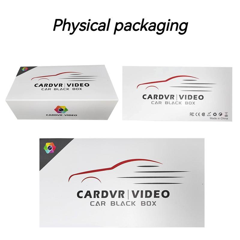 4-Channel Car DVR, 1 Count Front & Rear & Inside Left & Inside Right Dashcam Camera with 32GB SD Card, Car DVR, Car Electronics Accessories