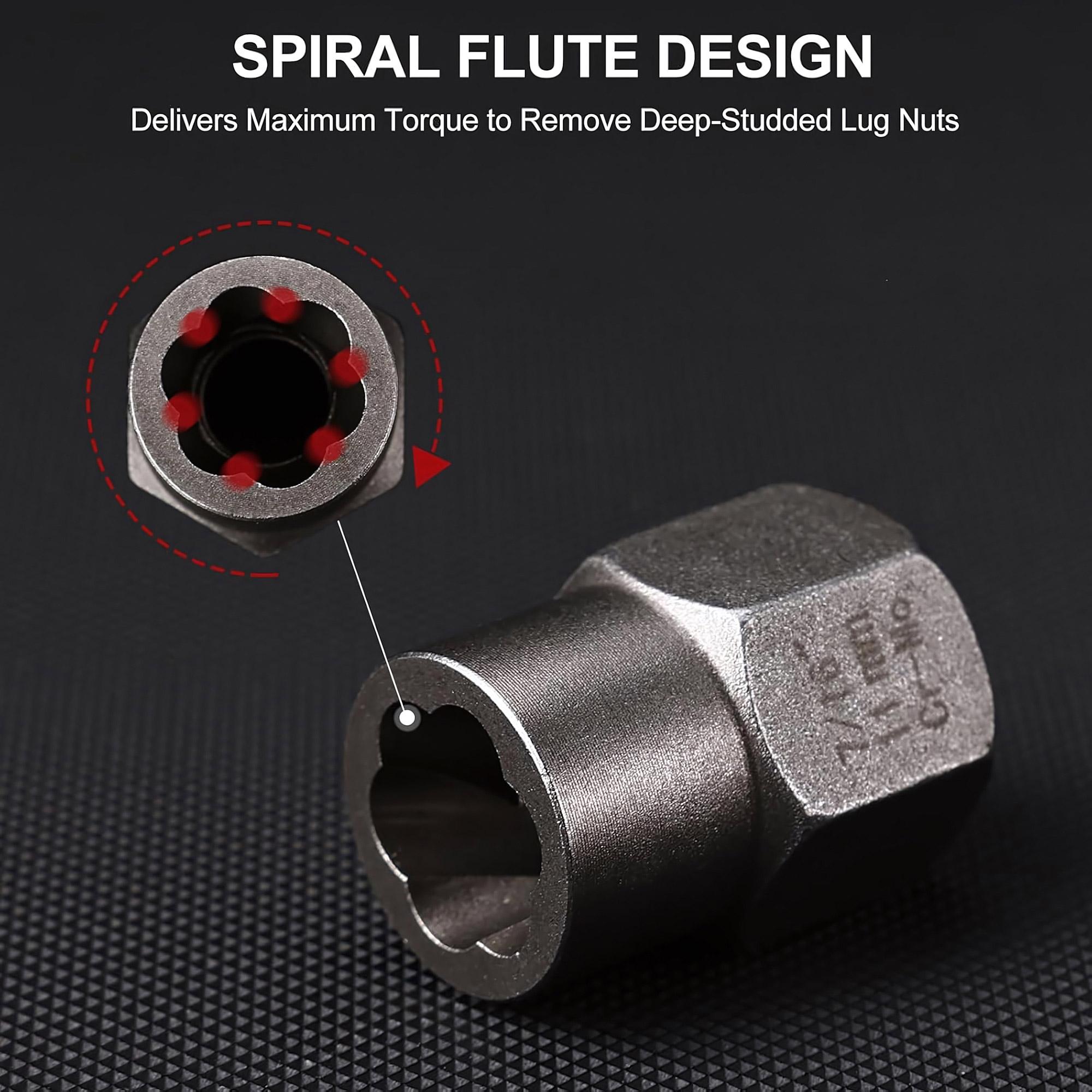 High-Impact 14-Piece Bolt Extractor Set, Stripped Screw Removal Tools, Anti-Slip Design, Magnetic Toolbox, Ideal for Automotive Rusted Screw Repair, Professional Thread Restoration Kit, Durable Extraction Tools for DIY