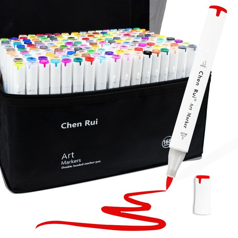 48/60/80/120/168 Colors Alcohol Markers Set,With Bleeding-Proof Drawing Mat, Brush&ChiselDual Tips Art Markers for Coloring,Sketching,Card Making and DIY Patinting-for Adults and Students -Refillable 48/60/80/120/168 Colors Alcohol Markers Set,With Bleeding-Proof Drawing Mat, Brush&ChiselDual Tips Art Markers for Coloring,Sketching,Card Making and DIY Patinting-for Adults and Students -Refillable