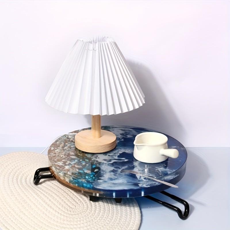 1 Piece 14in Large Silicone Mold, Super Big River Table Resin Mould, Round Table Tray Board Epoxy Resin Silicone Mould, DIY Craft Mould