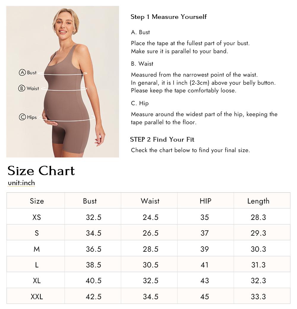 Momanda Square Neck Maternity Romper