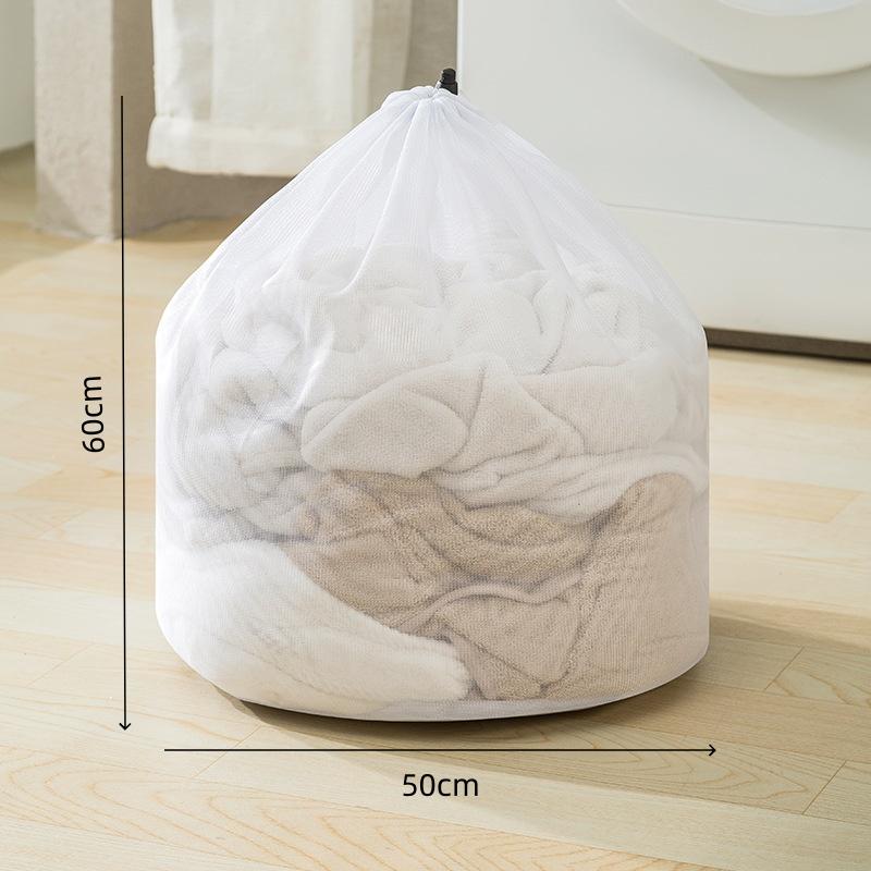 Reusable Anti-Tangle Laundry Bags Set, Drawstring Wash Mesh Bags for Delicates, Multi-Size Garment Organizer, Durable Lingerie Washing Net for Machine, Home & Travel Use.