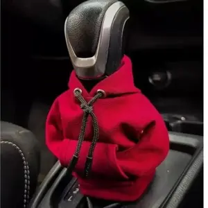 Mini Car Gear Shift Cover Hoodie, Interior Gear Knob Fashion Shirt Decoration, Stylish Automotive Accessory for Car Enthusiasts