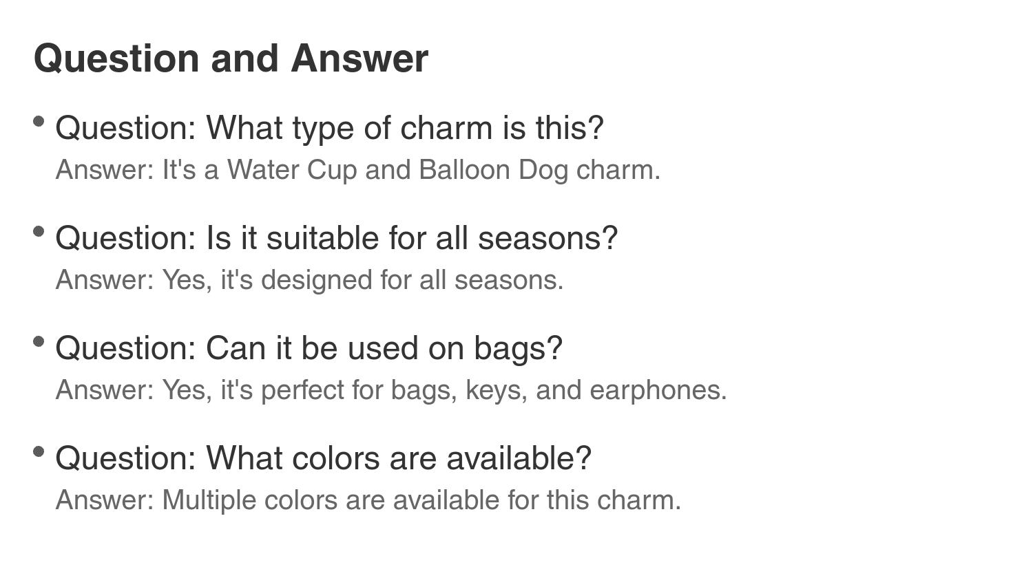 Water Cup&Balloon Dog Bag Charm Realistic Straw Cup+Balloon Dog 3d Accessories Multiple Colors Available Dopamine Vitality Sweet, Edgy, And Sassy Style Distinctive And Niche For Bags, Keys, And Earphones