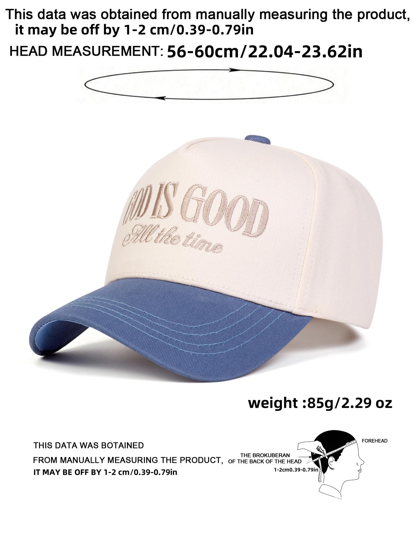 Unisex God Is Good Five-Panel Baseball Cap, Adjustable Outdoor Sun Protection Hat, Casual Headwear for Travel Beach Vacation, Quality Caps