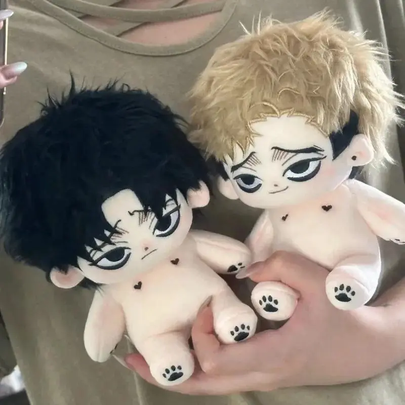 2026 New hot item 20cm Cartoon Cotton Doll COS Killing Stalking Yoonbum Sangwoo Dress-up Plush Toys Kids Adult Collectible DIY Birthday Gift Toy