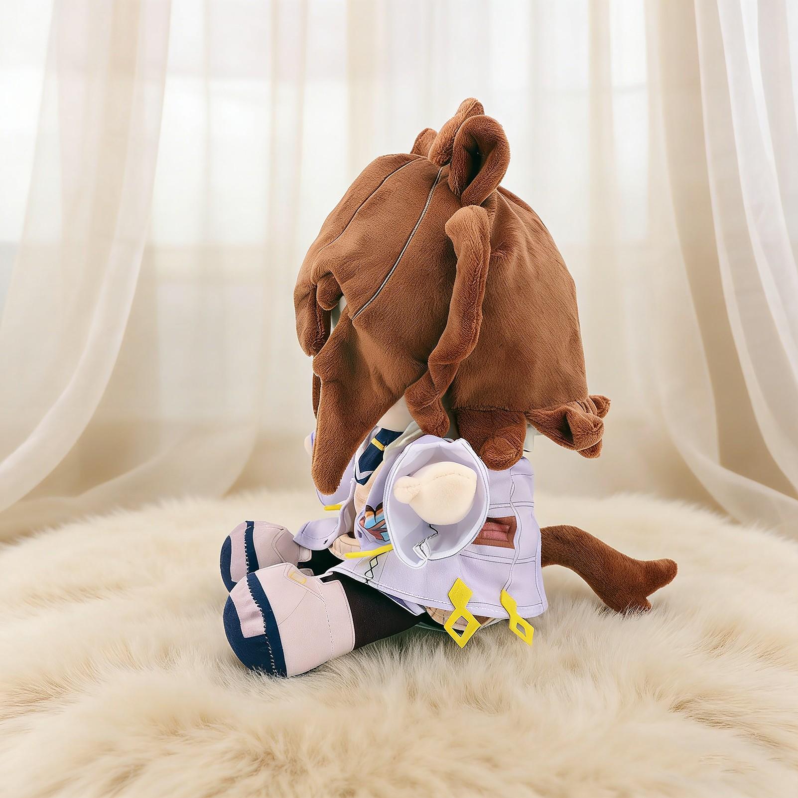 Uma Musume: Pretty Derby Agnes Tachyon Anime Plush Toy Soft Stuffed Animal | Adorable Q-Version Sitting Doll Capturing Youthful Energy | A Must-Have Collectible For Umamusume Fans | The Perfect Holiday And Birthday Gift For Fans, Girlfriends, Or Children