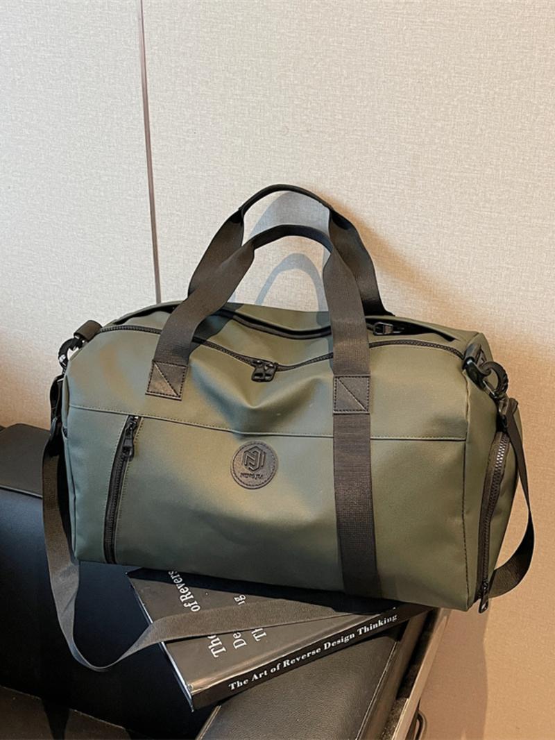 Short trip bag handbag large capacity multi-functional sports yoga bag dry and wet separation independent shoe compartment, tote bags for school, tote bag for work, essential for travel and outing, Travel Duffle Bag