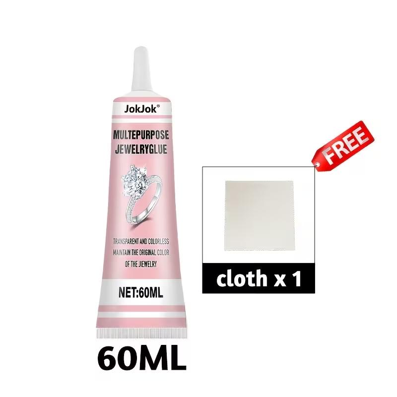 Jewelry Making Glue, Strong Adhesive for Nail Art, Transparent After Curing, Suitable for Metal, Plastic, Ceramic, Rubber, Jewelry