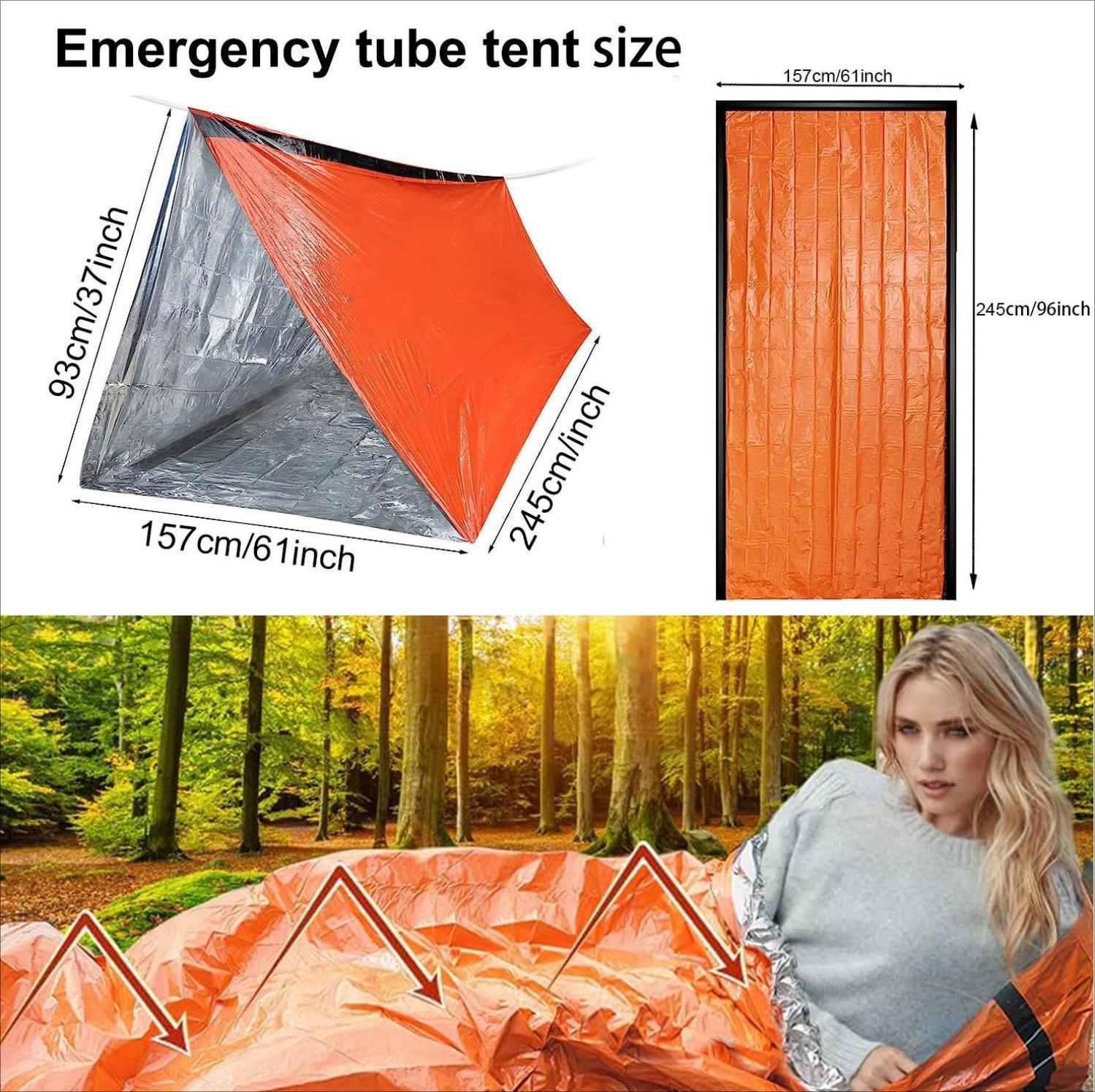 Water Windproof, Waterproof, Foldable Thermal Triangular Lightweight Portable Rain Tent – Wind Resistant Emergency Warm Survival Shelter for Camping, Outdoor Hiking Equipment, Lightweight Portable Tent outdoorfun