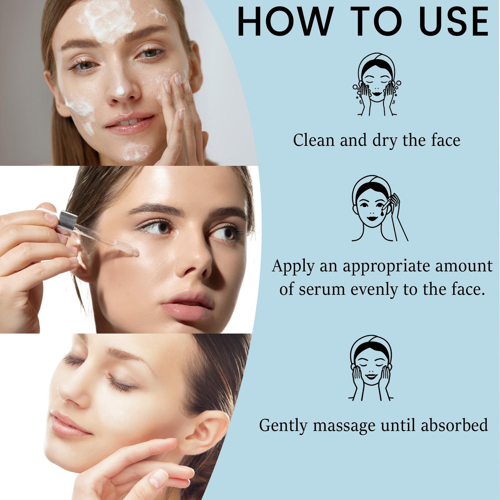 Retinol Serum, Enriched with Niacinamide, Retinol, Avocado, Brightening Spot Treatment, Daily Use, Fine Line Reduction, Gift Idea