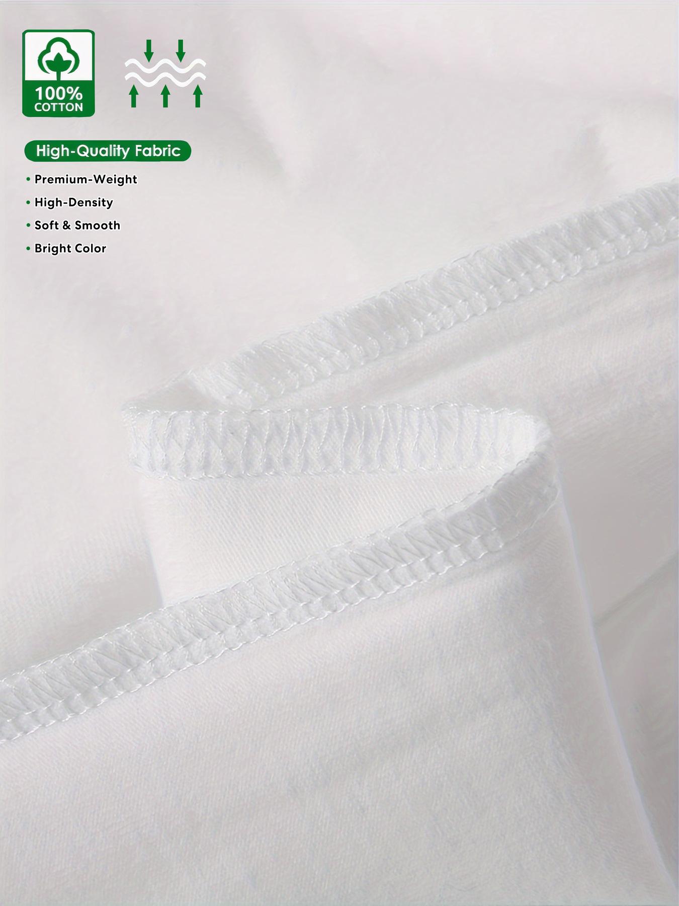 Men's pure cotton casual short-sleeved T-shirt, spring and summer style short-sleeved solid-color printed casual sports T-shirt, all-cotton home and outdoor comfortable and breathable round-neck T-shirt, suitable as a gift for men