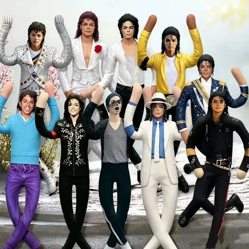 Michael Jackson Bendable Doll Michael Plushie Rat Jerky Figure Cosplay Stuffed Ornament Abstract Stuffed Toy Michael Fans Gifts