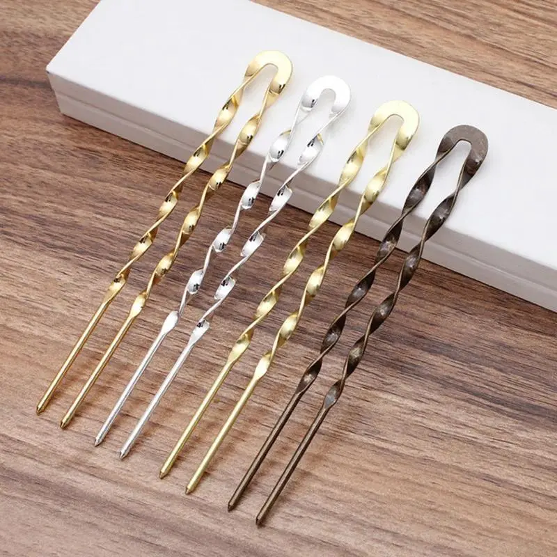 140x2.5mm Big Size Hairpin Jewelry Hair Clip Forks Sticks Barrette for Women Bobby Pins Retro Accessories Novelties 2022 Trend