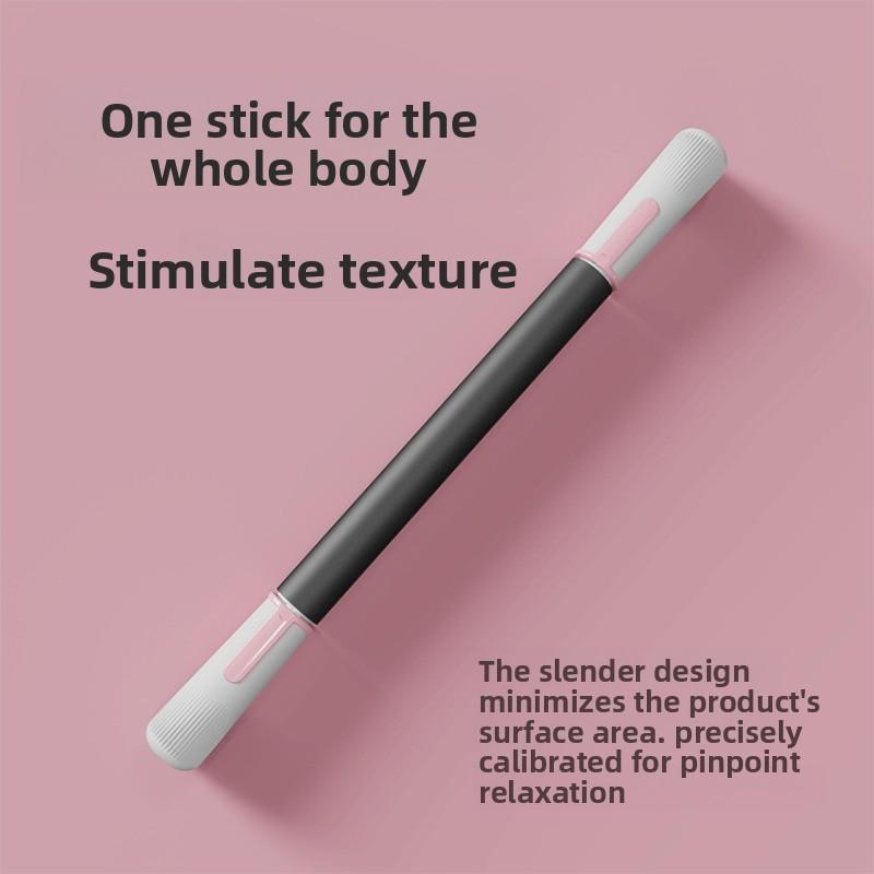 Muscle Massage Stick, Fascia Roller, Leg Massage Roller, Yoga Muscle Relaxation & Stretching Roller, Deep Tissue Massager for Slimming Legs