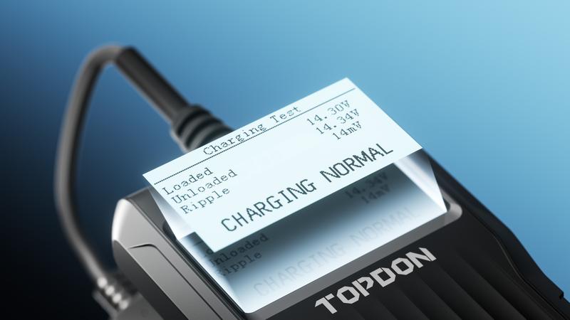 TOPDON BT30 12V Car Battery Tester Digital Automotive Diagnostic Analyzer Vehicle Cranking Charging Scanner Tool One For All