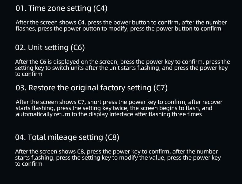 ROCKBROS GPS Bike Computer Accurate Wireless Speedometer with Backlight