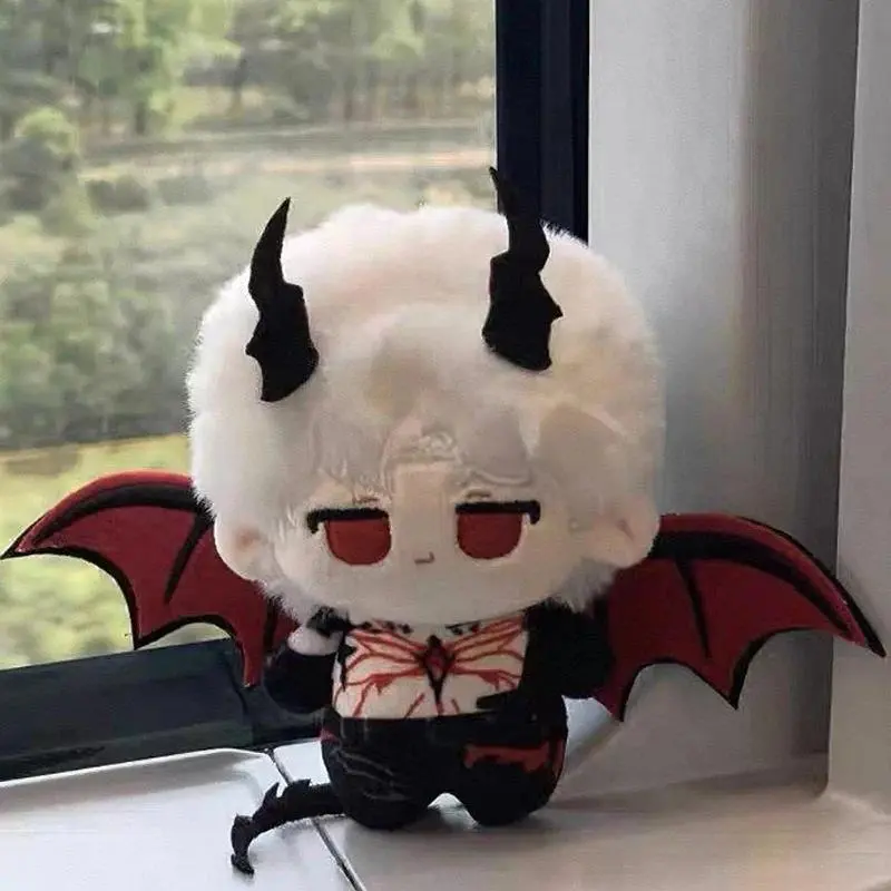 10CM Love and Deep Space Qin Che Red Wing Stuffed Doll Sylus Cosplay Anime Pendant Keychain Backpack Sylus Plusie Toys Gift