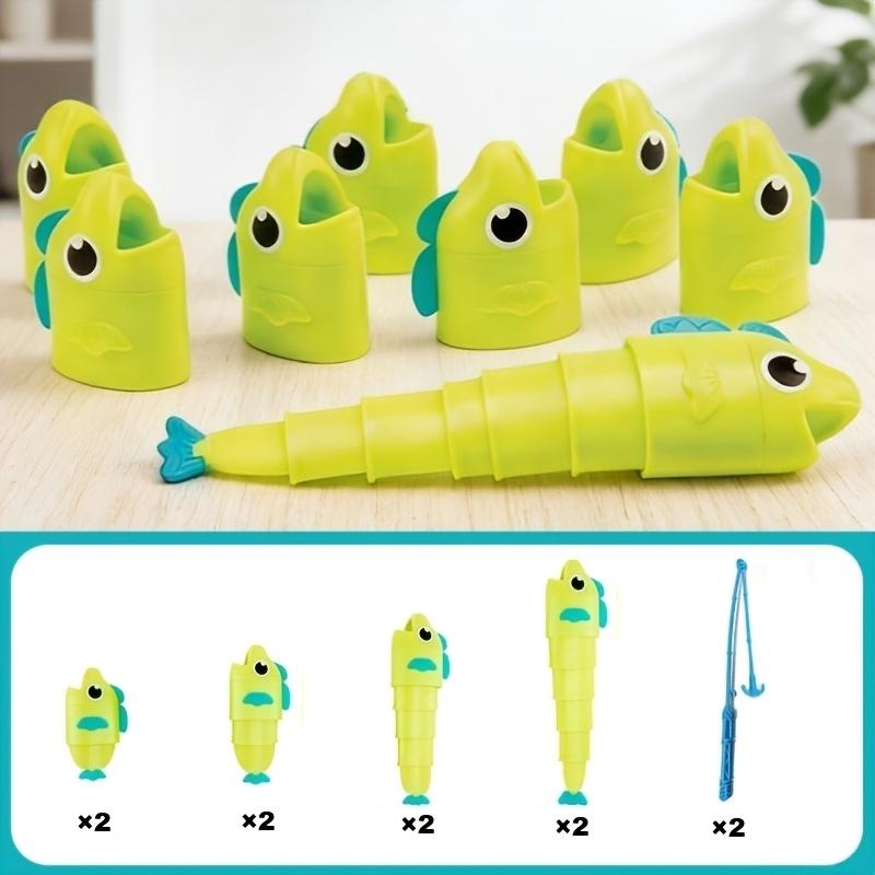 Educational Insights Reel Big Catch Fishing Game - Math Counting & Measurement STEM Toy| Fun Family Party Game| Competitive Betting Game for Friends & Couples| Catch the Longest Fish Challenge, Ages 3-99+