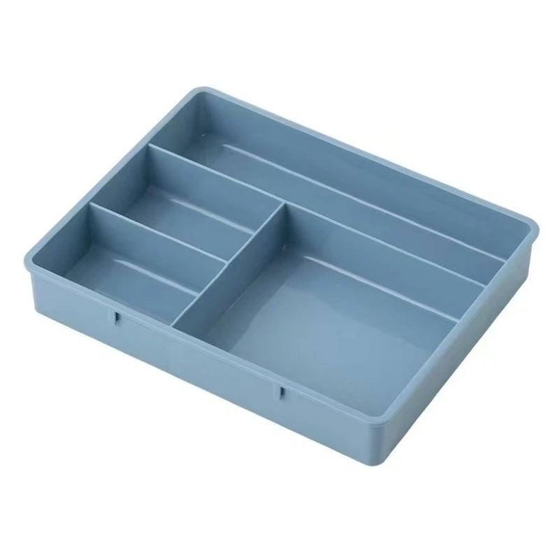 This drawer-divided storage box features built in organizers, suitable for home use (test papers), office use (cosmetics), and is thickened, durable, and resistant to deformation. Its scientifically designed multi-compartment layout, with appropriately si