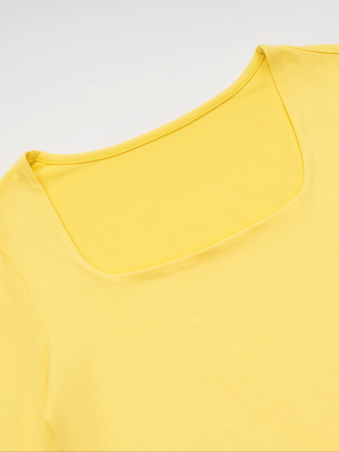 Women's Long Sleeve Square Neck Flare Pants Set, Casual Home Wear, Comfortable Loungewear, Stylish and Cozy for Daily Use