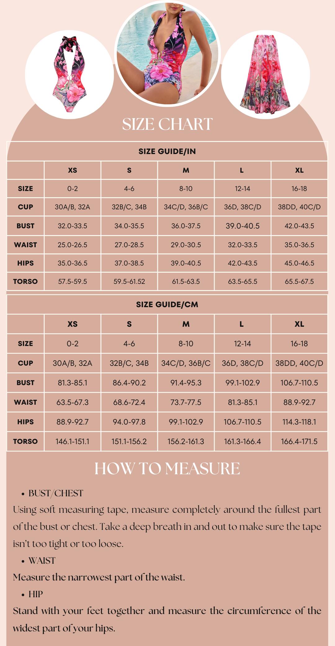 FLAXMAKER Women's Deep V Halter Backless Floral Print One-Piece Swimwear and Matching Cover Skirt Set Summer Swimdress Swimsuit & Coverup Bathing Suit Beachwear #TikTokShopBlackFriday